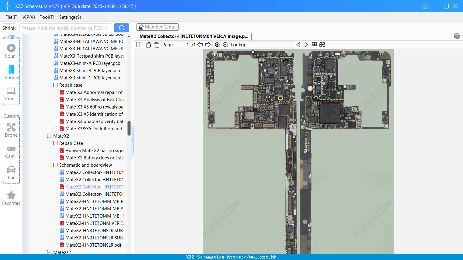 Huawei MateX2 Collector-HN1TET0NM04 VER.A Image